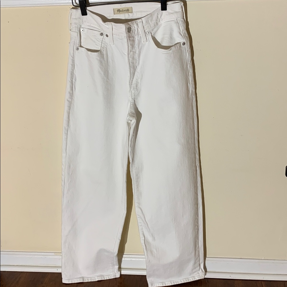Madewell wide leg jean